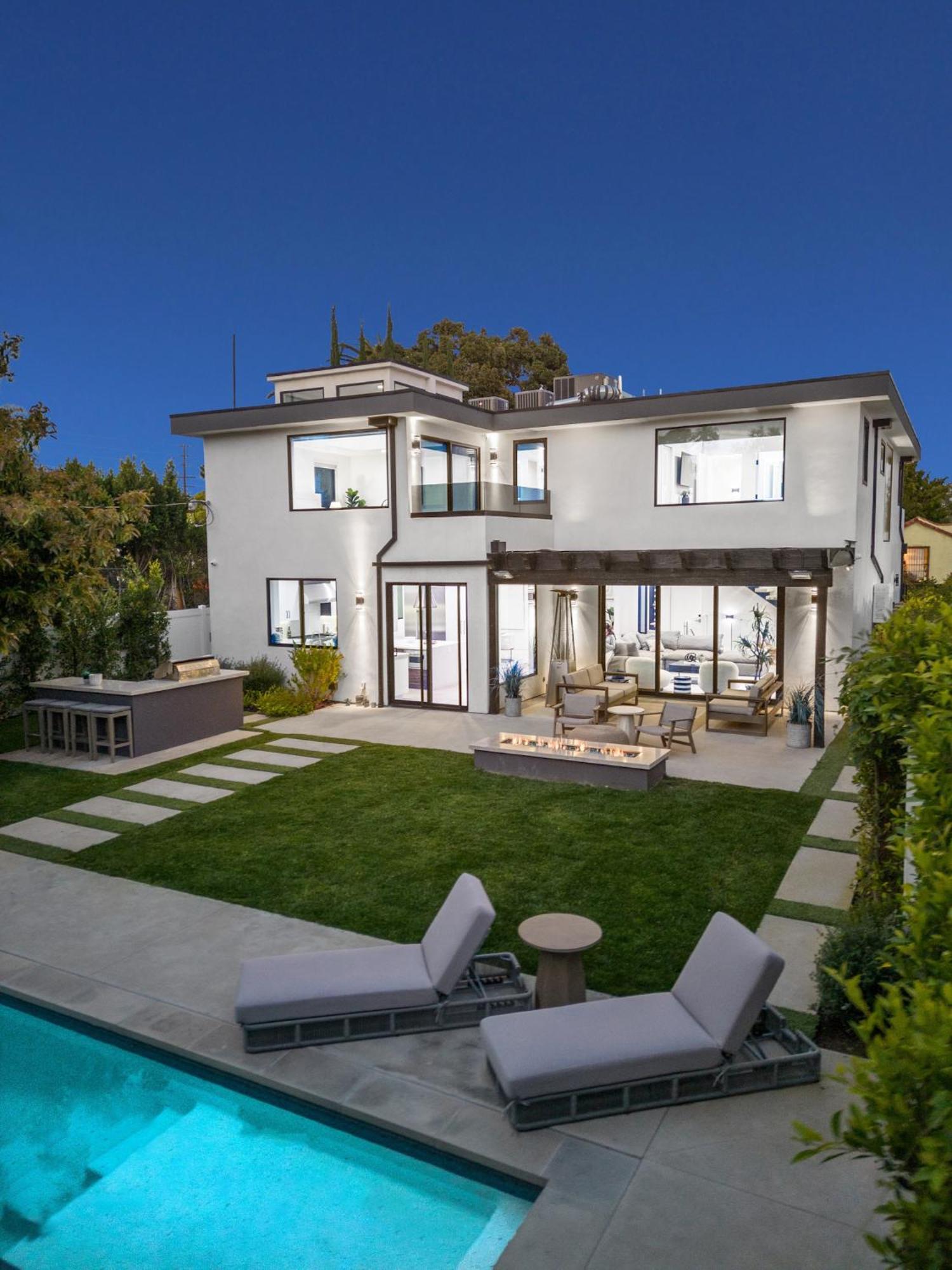 Curson Modern Villa Los Angeles Bagian luar foto