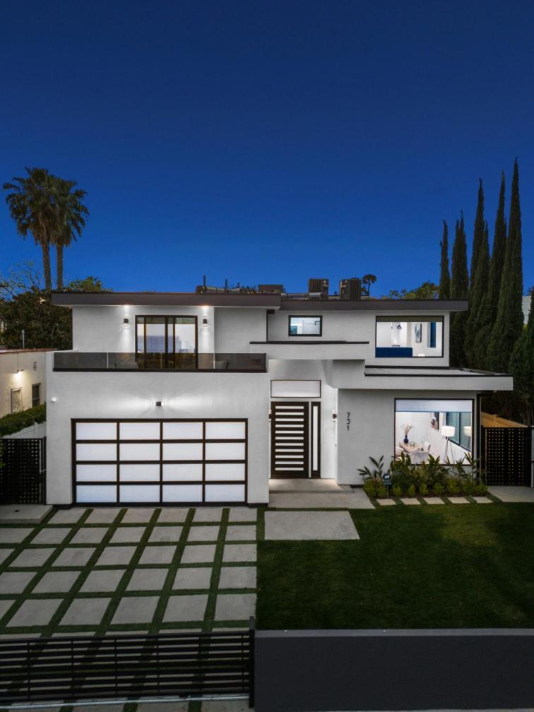 Curson Modern Villa Los Angeles Bagian luar foto